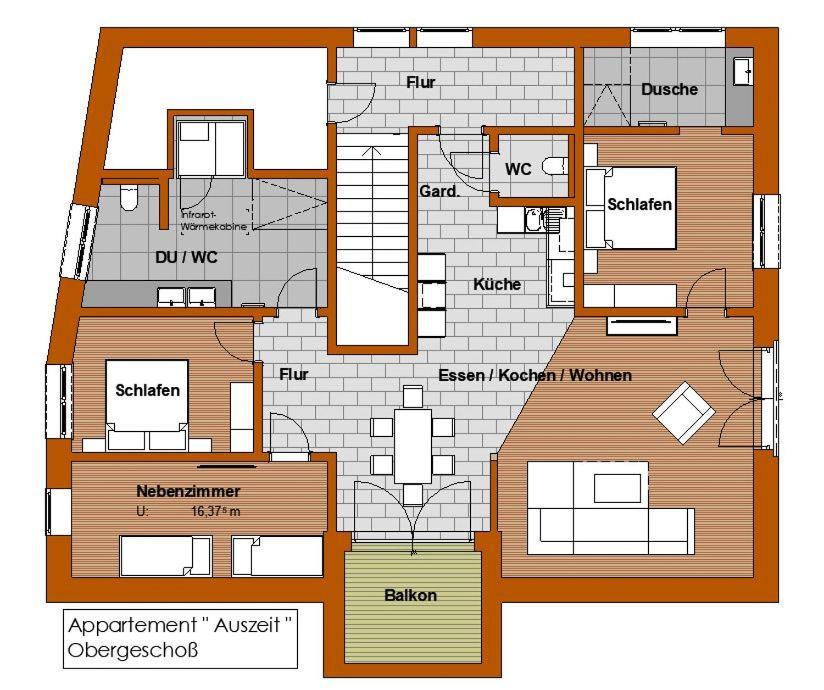 Alpenappartement Kleiner 坦海姆 外观 照片